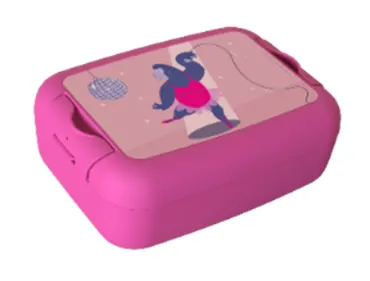 Silly Beasties Lunchbox Gorilla pink