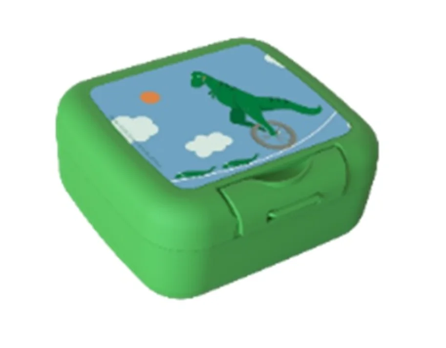 Silly Beasties Snackbox T-Rex grün