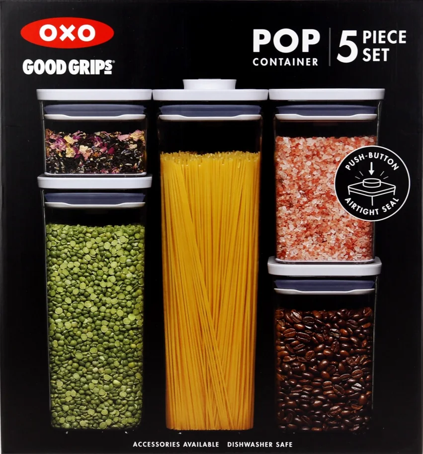 GG POP Container Set 5tlg. 2.1l 1.6l 2x1l 0.4l