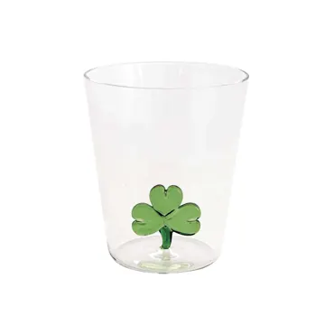 Twist & Match Glas aus Borosilikat 400ml grün