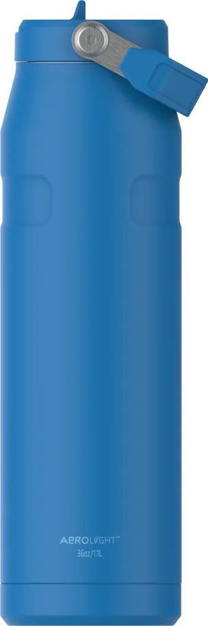 IceFlow Flip Straw Flasche 1.06l azure