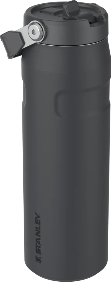 IceFlow Flip Straw Flasche 0.7l black 2.0
