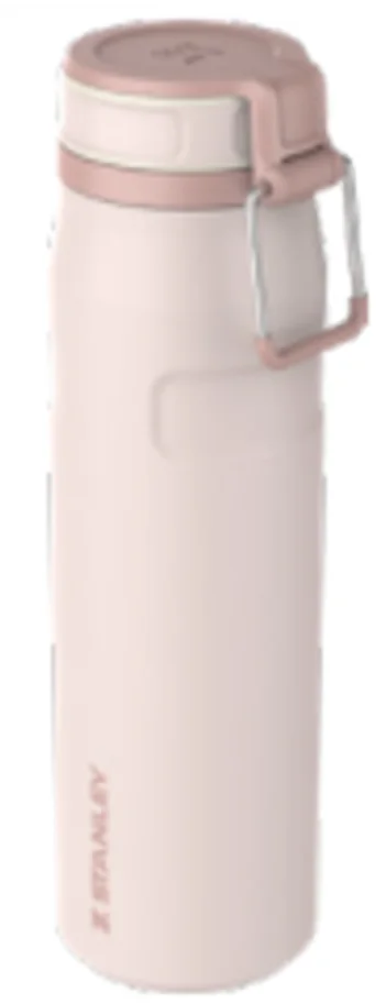 IceFlow Twist Flip Flasche 0.7l rose quartz