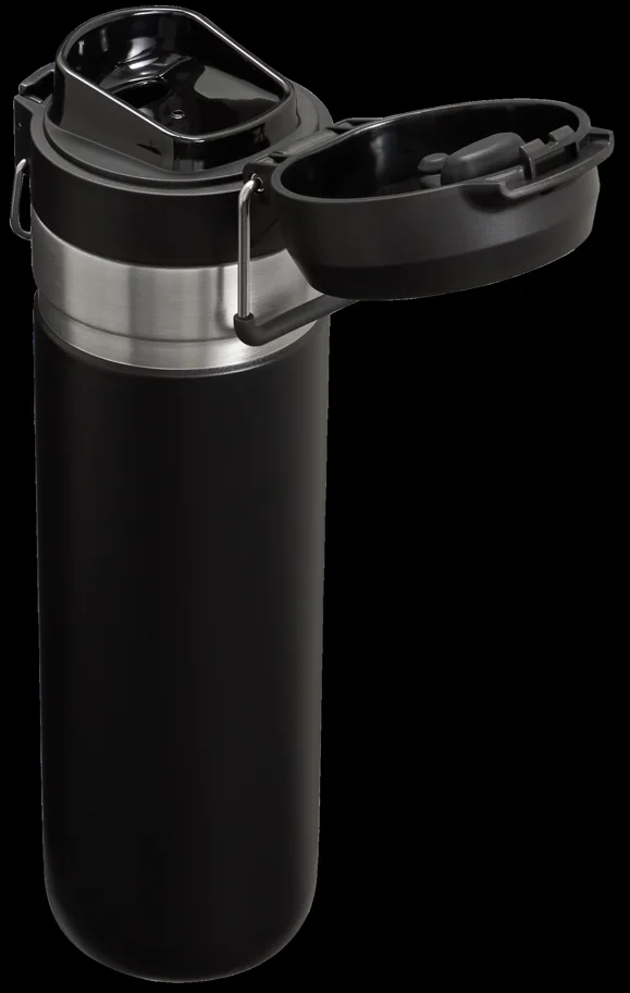 Quick-Flip Wasserflasche 0.7l black 2.0