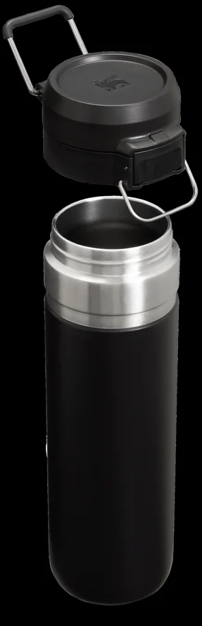 Quick-Flip Wasserflasche 0.7l black 2.0