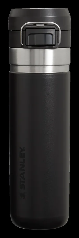 Quick-Flip Wasserflasche 0.7l black 2.0