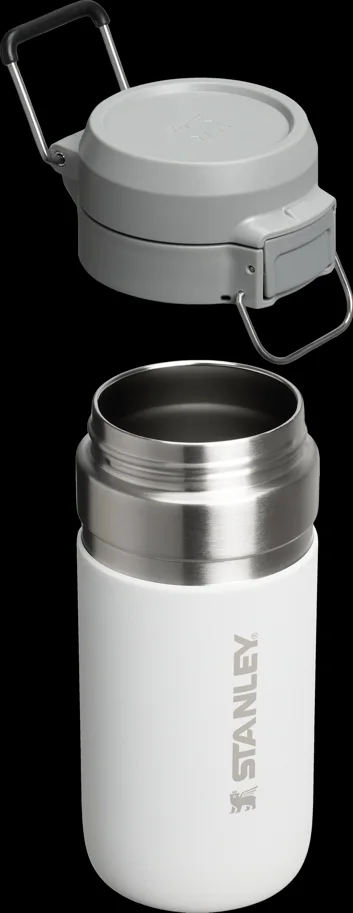 Quick-Flip Wasserflasche 0.47l frost