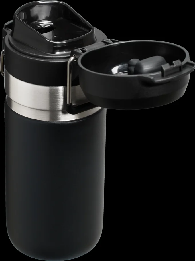 Quick-Flip Wasserflasche 0.47l black 2.0