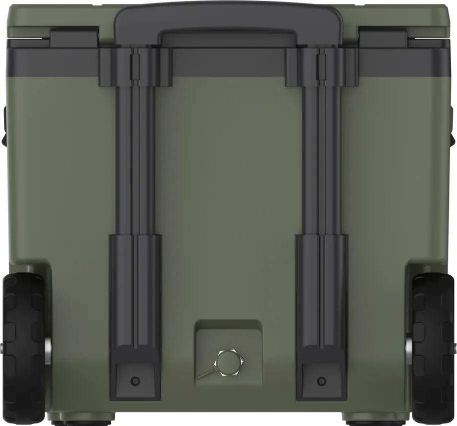 Easy-Carry Outdoor Cooler mit Rollen 47l dried pine