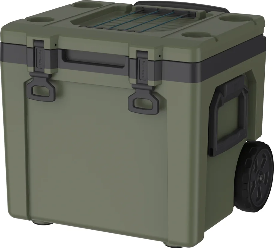 Easy-Carry Outdoor Cooler mit Rollen 47l dried pine