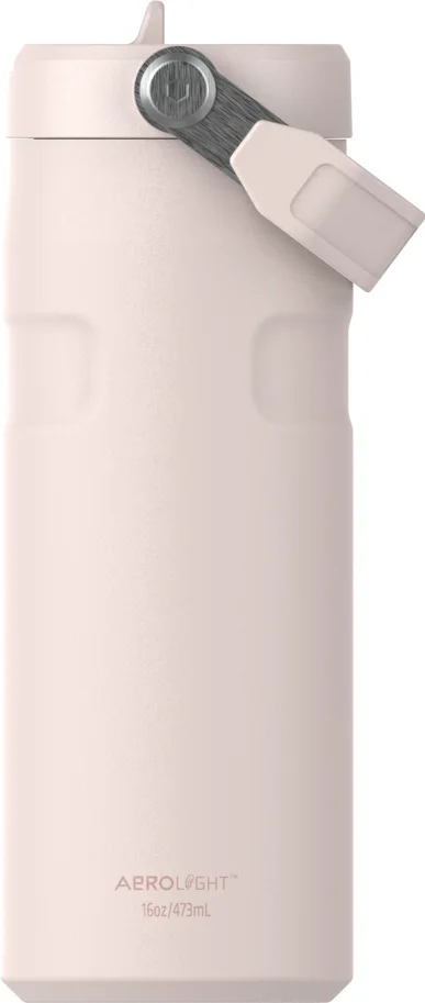 IceFlow Flip Straw Flasche 0.47l rose quartz