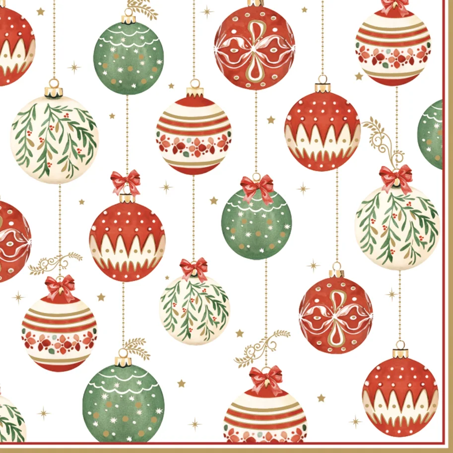 Servietten 20 Stk. Christmas Eve 33x33