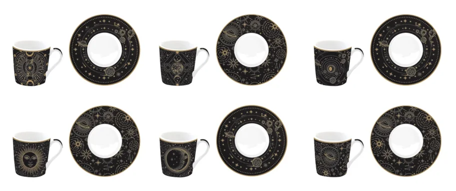 6er Set Celestial Espressotasse 100ml