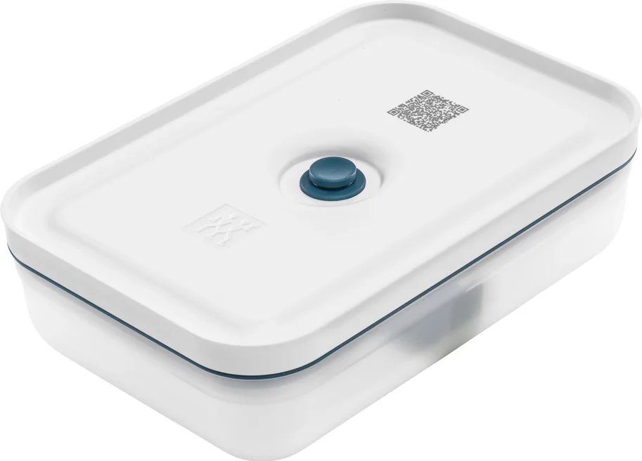 La Mer Vakuum Lunchbox L flach, Kunststoff transparent