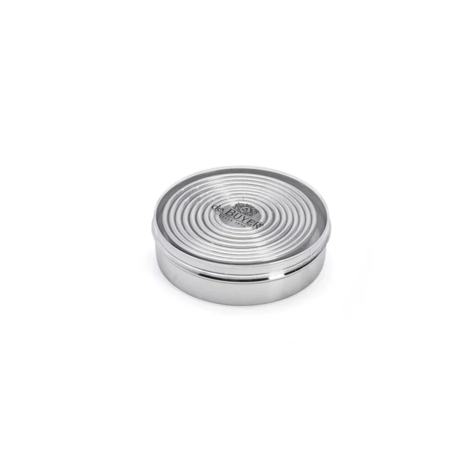 Ausstechersatz rund glatt 9tlg. D:3-11cm