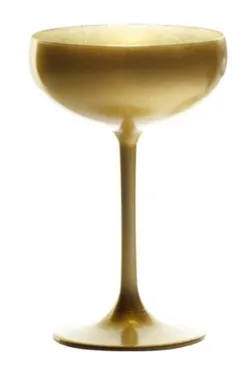 6er Set Elements Sektschale 230ml gold