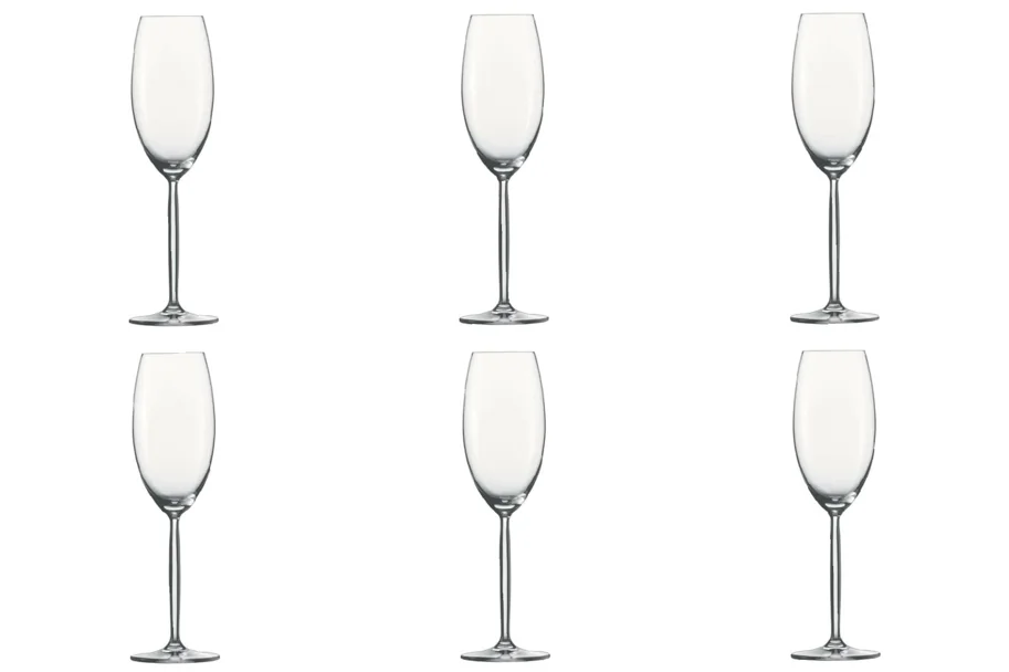 6er Set Diva 77 Champagnerkelch 293ml