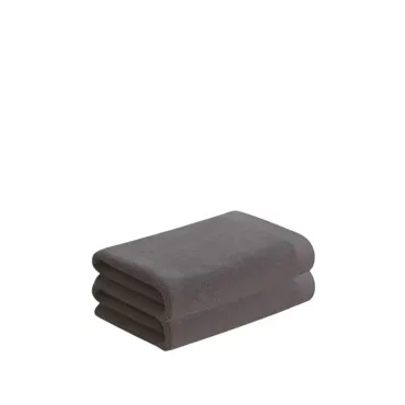Gästetuch 30x50cm dunkelgrau