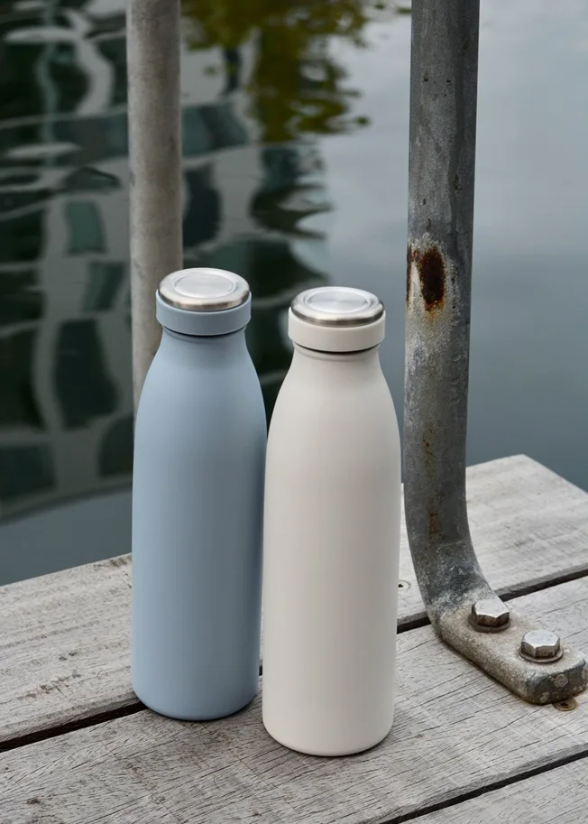 Trinkflasche 500ml Winter white