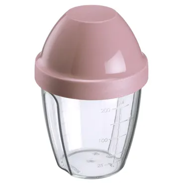 Mix-Ei Schüttelbecher 0.25l rosa