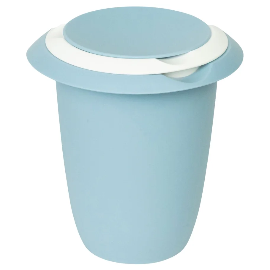 Quirltopf mit Spritzschutz 1l blau