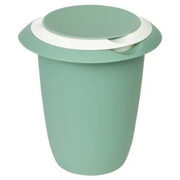 Quirltopf mit Spritzschutz 1l mint