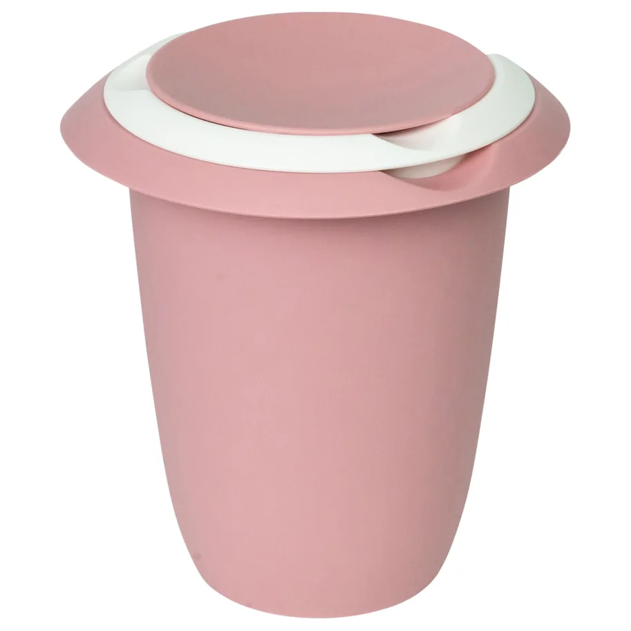 Quirltopf mit Spritzschutz 1l rosa