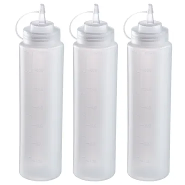 3er Set Quetschflaschen, 700 ml