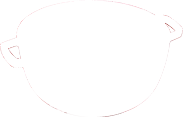 La Marmite Year of the Snake Kirsch-Rot 26cm