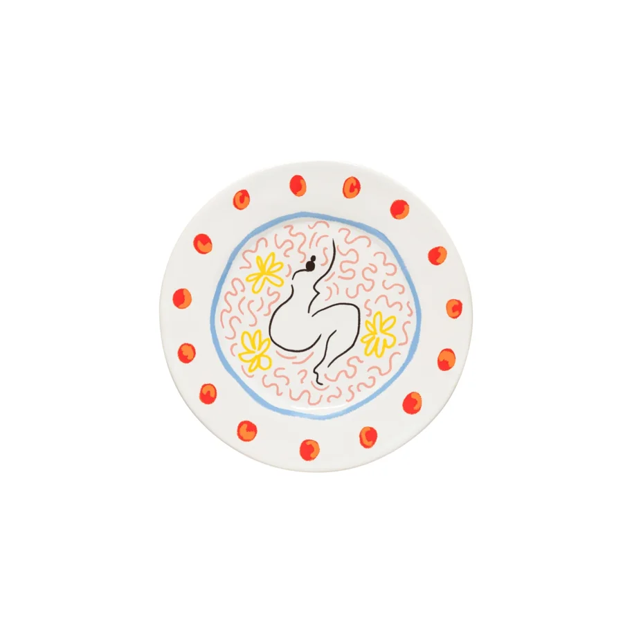 Summer Bliss Teller Lady D22.1cm H1.6cm