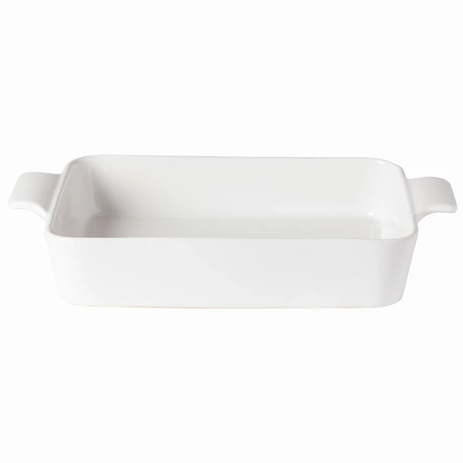 Ensemble Ofenform 3.43l 38.5x24.5cm H8.6cm weiss