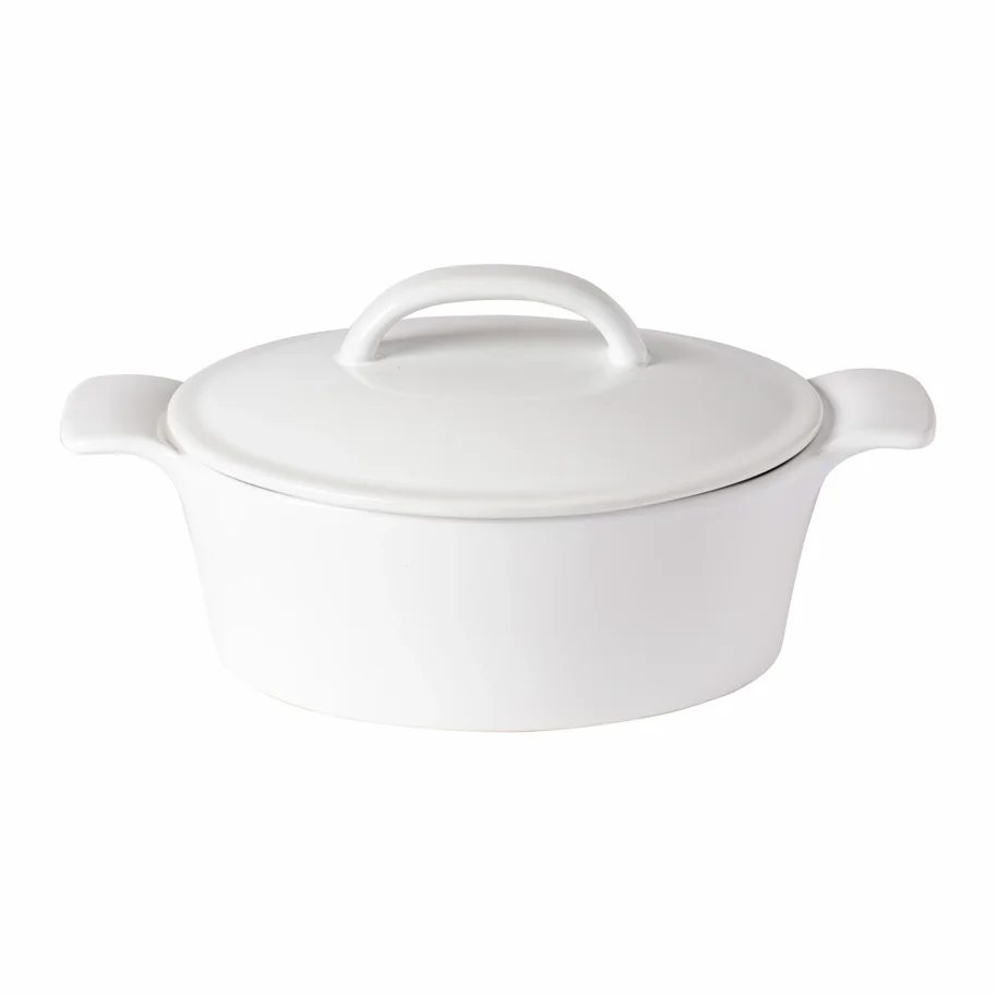 Ensemble Cocotte 1.93l 30x20.7cm H15.7cm weiss