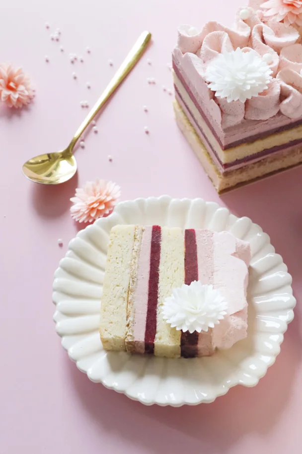 2er Set Backform für Schichtkuchen Silikon
