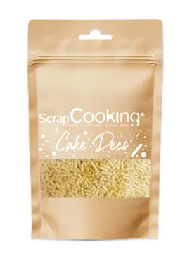 Zuckerstreusel Konfetti gold 60g