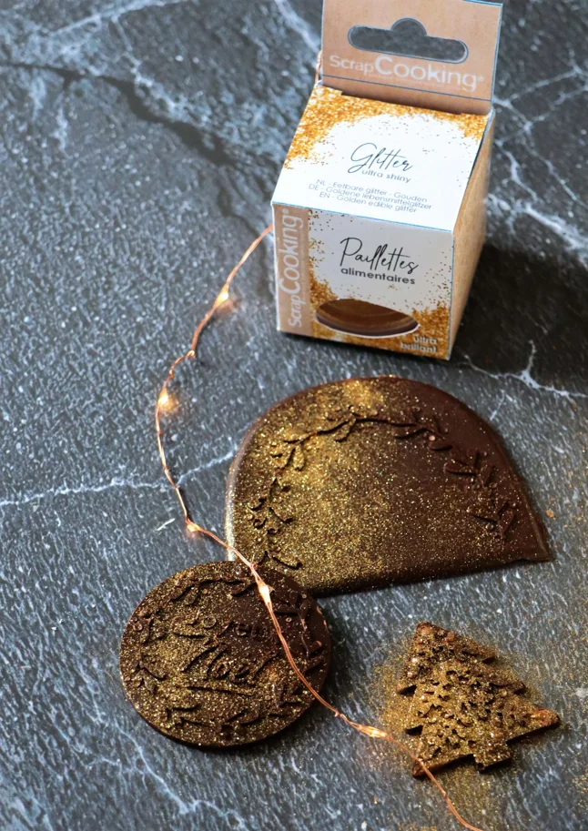 Glitzer Zucker essbar gold 5g