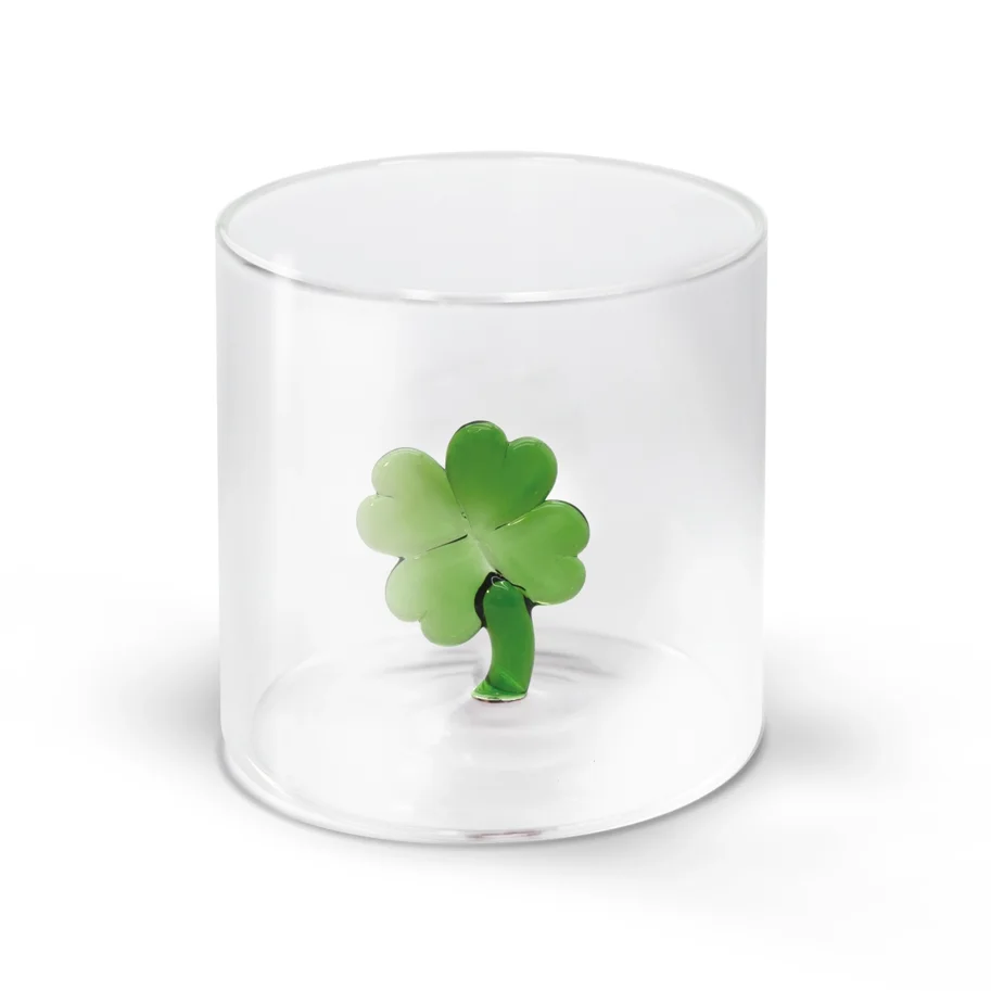 Glas aus Borosilikat 250ml Kleeblatt