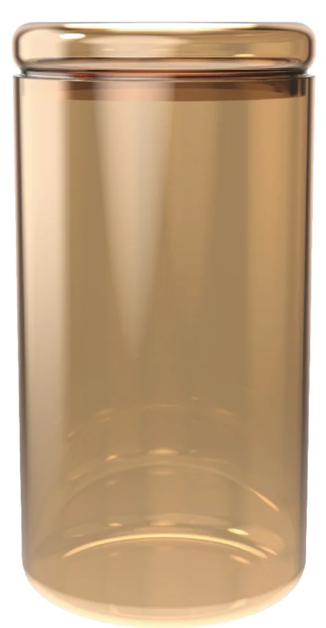 Vorratsglas gold 850ml