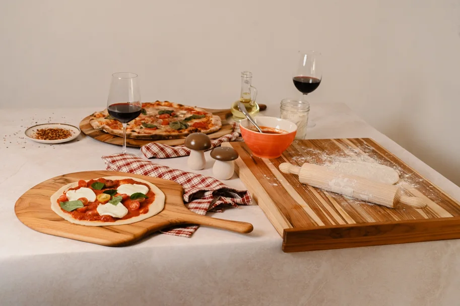 Canoe Servierbrett Pizza S 43x25.5x1.5cm mit Griff