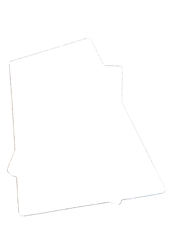 Geo Schneidbrett Trapez L 48x32x1.5cm