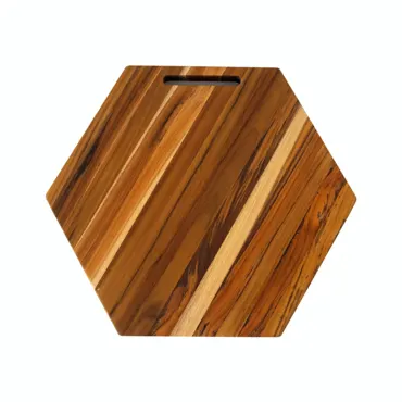 Geo Schneidbrett Hexagonal 40x35x2.5cm