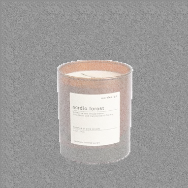 Duftkerze Glas mit Holzdocht Nordic Forest
