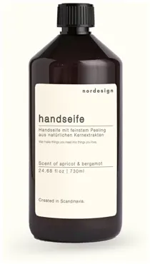 Nachfüllflasche Handseife mit Peeling 730ml apricot & bergam