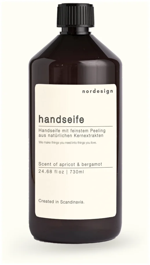 Nachfüllflasche Handseife mit Peeling 730ml apricot & bergam