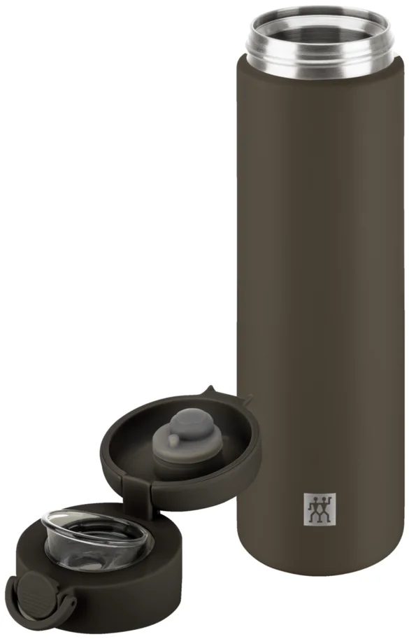 Thermo Plus Thermoflasche 500ml Grey Mocca