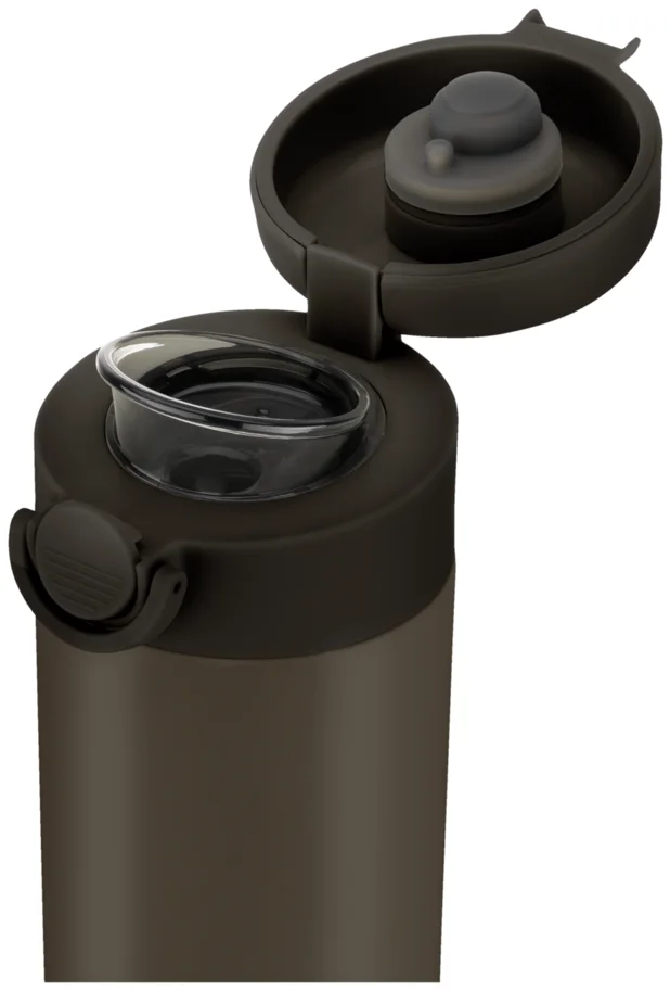 Thermo Plus Thermoflasche 500ml Grey Mocca