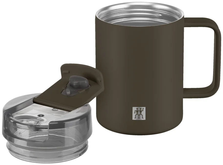 Thermo Plus Thermobecher 380ml Grey Mocca