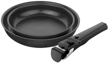 3tlg. Unlock Bratpfannenset 24+28cm + Griff
