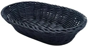 Brotkorb oval 30x21x7cm dunkelbraun