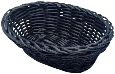 Brotkorb oval 21x15x7cm dunkelbraun