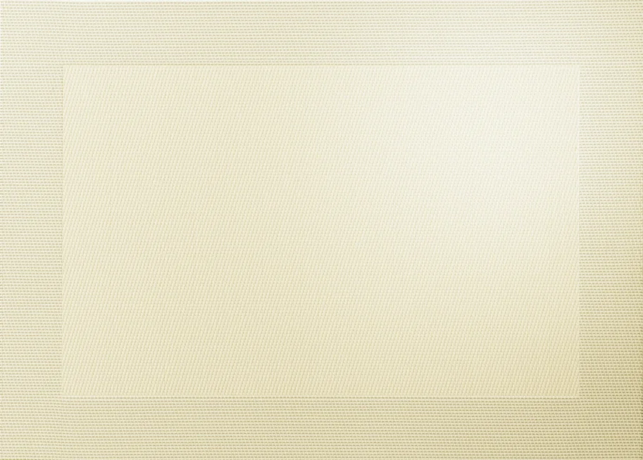 PVC Tischset gewebtem Rand 33x46cm metallic sand